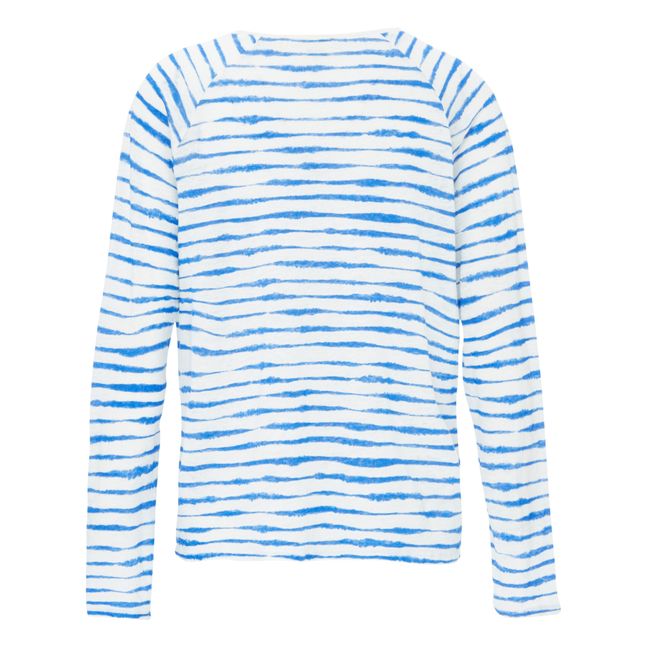 Tarina Linen T-shirt | Azul