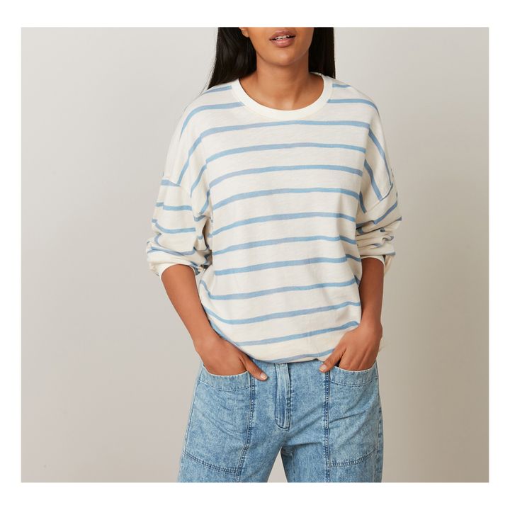 T-shirt Tarius | Bleu- Image produit n°3