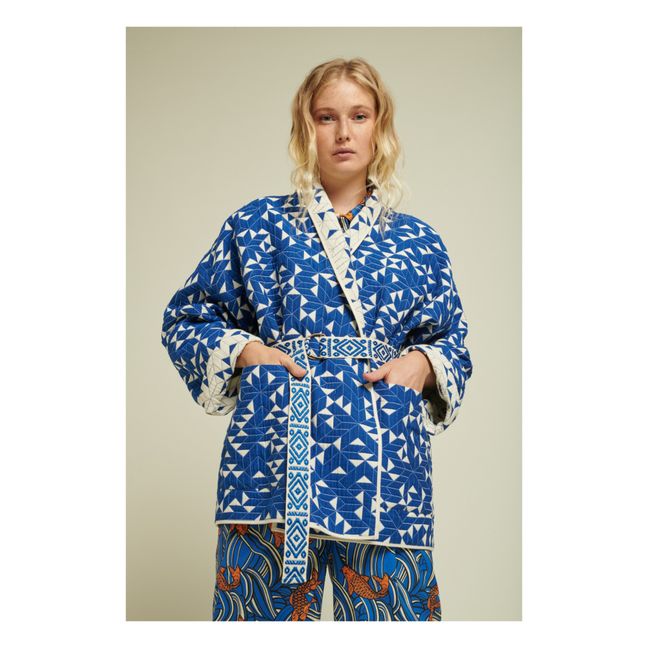Chaqueta acolchada Irene | Azul índigo