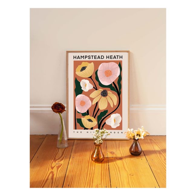 Affiche Hampstead Heath | Naranja