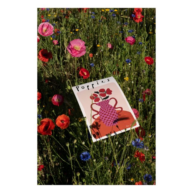 Affiche Poppies | Rose
