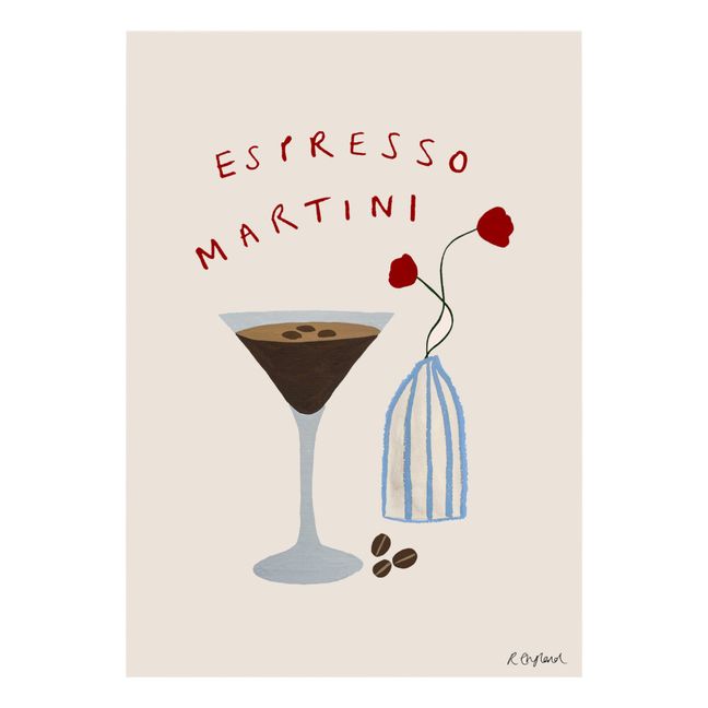 Affiche Espresso Martini | Powder pink