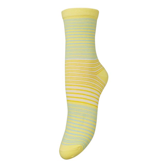 Socken Dandy Stripa | Gelb