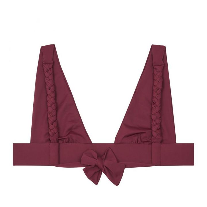 Yasmine Bikini Top | Berenjena- Imagen del producto n°3