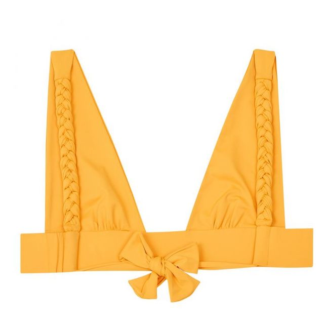 Yasmine Bikini Top | Yellow