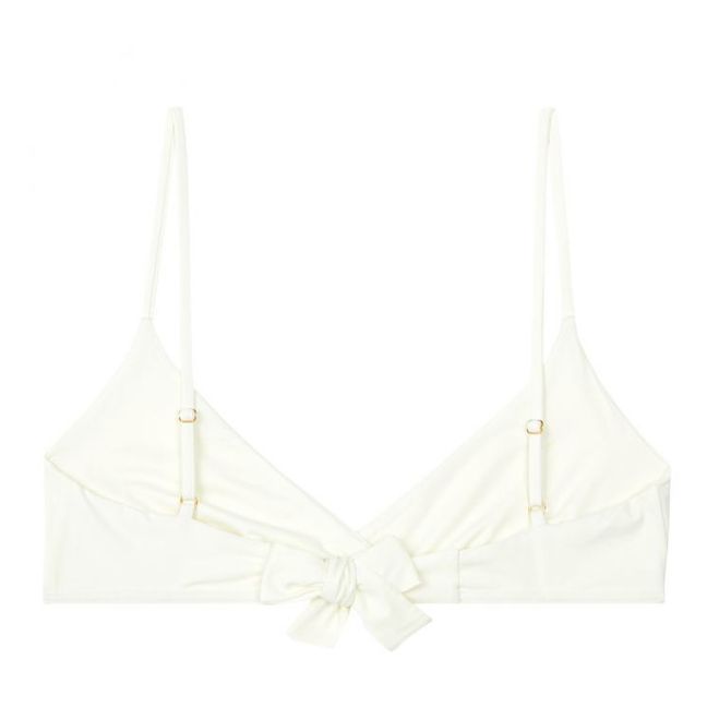 Pia Bikini Top | Bianco