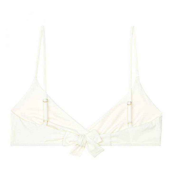 Pia Bikini Top | Blanco Roto- Imagen del producto n°3