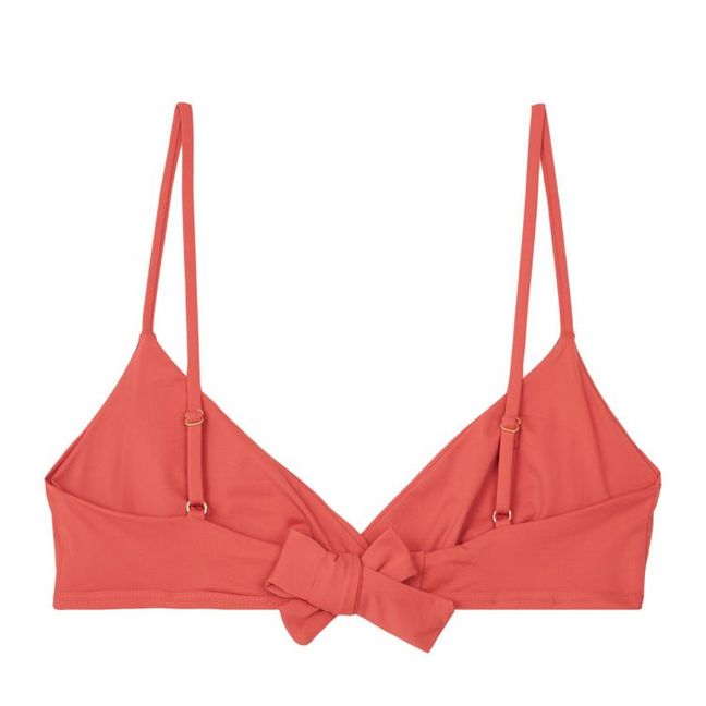 Pia Bikini Top | Rojo carmin