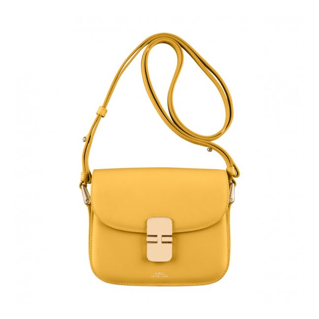 Sac Grace Mini Cuir Lisse | Mimosa
