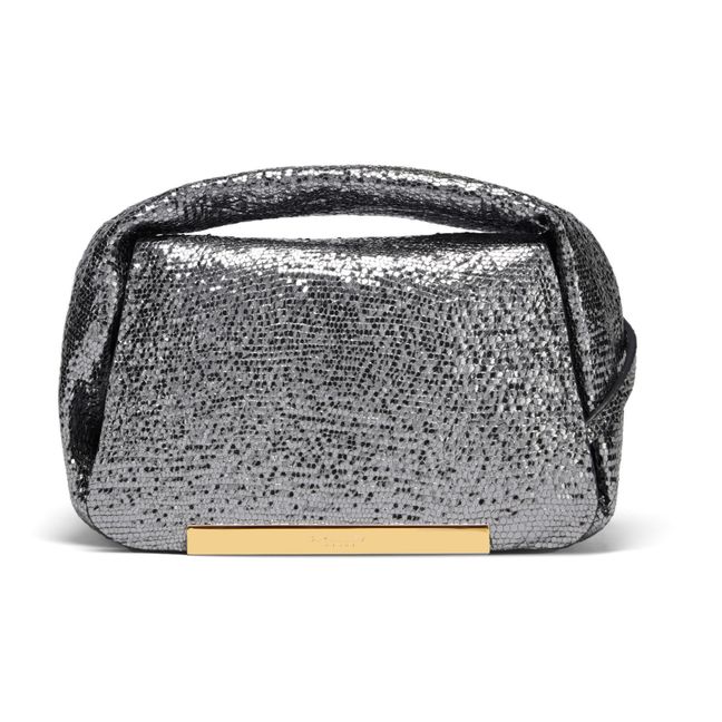 Lisbon Mini Handbag | Plateado