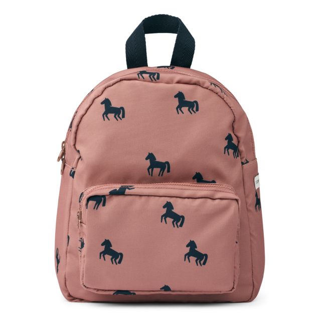 Horses Recycled Material Backpack | Pink