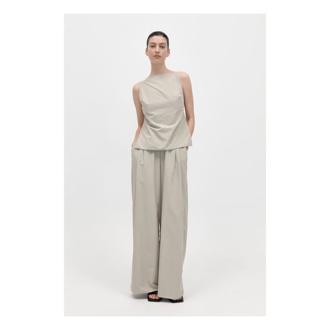 Recycled Materials Relaxed Pants | Crudo