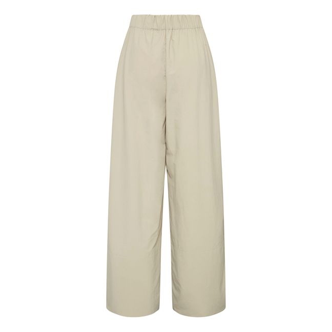 Pantalon Relaxed Matières Recyclées | Ecru
