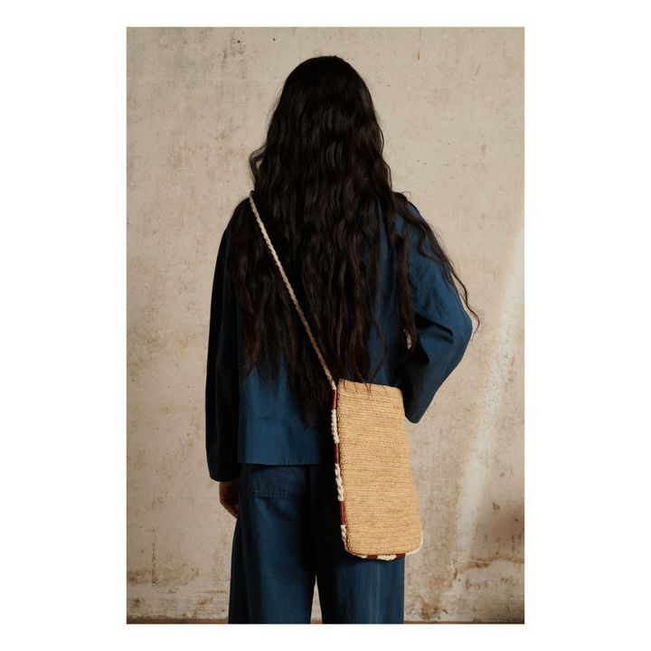 Tina Maxi Raffia Bag | Natural- Imagen del producto n°4