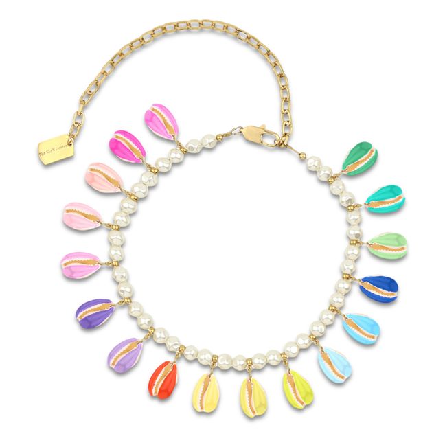 Collar de conchas Poppers | Rosa