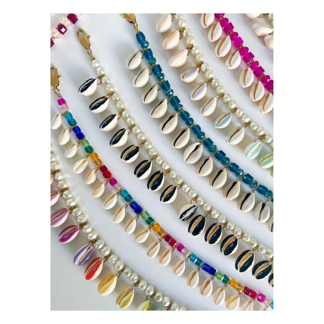 Poppers Shell Necklace | Pastel