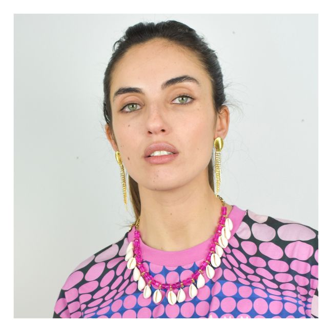 Collana, modello: Narcoshell | Fuscia