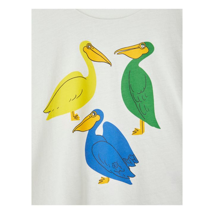 Camiseta Pelican de algodón ecológico | Blanco- Imagen del producto n°2