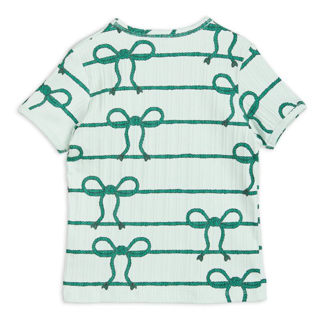 T-Shirt Coton Bio Nœud | Vert