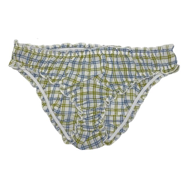 Unterhose kariert Bise | Blau
