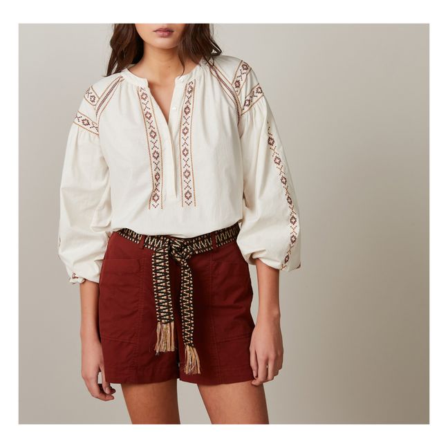 Hima Blouse | Ecru