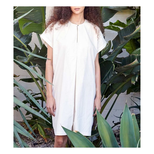 V Neck Playsuit | Bianco