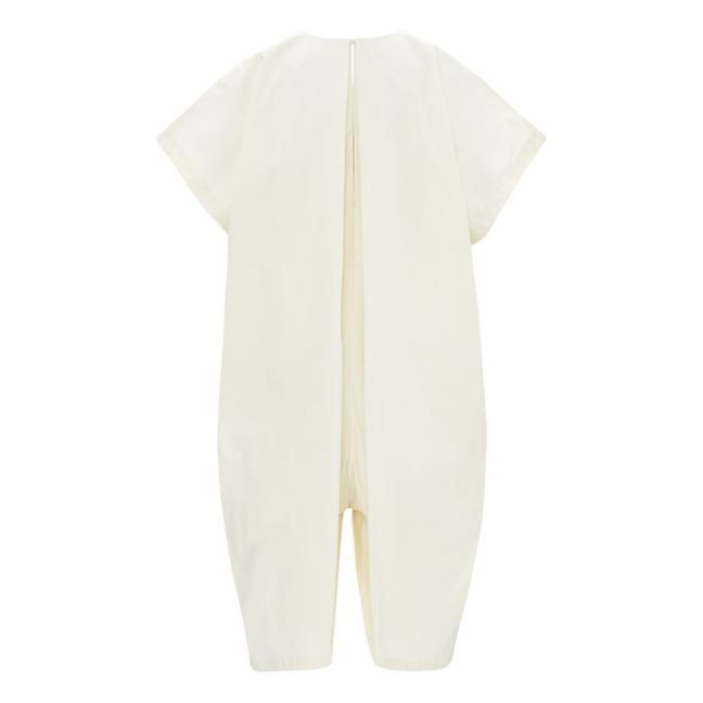 V Neck Playsuit | Bianco