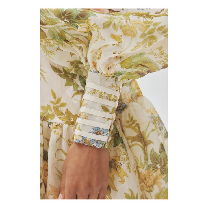 Eden Silk and Linen Dress | Crudo- Imagen del producto n°3