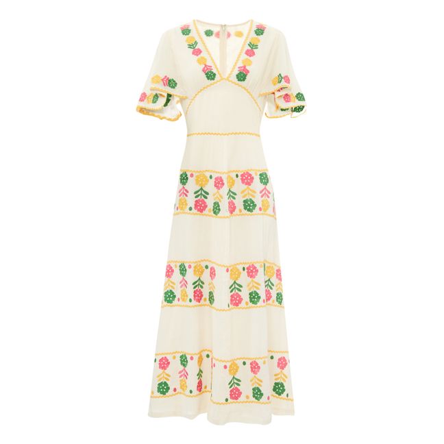 Clemence Maxi Dress | Crema