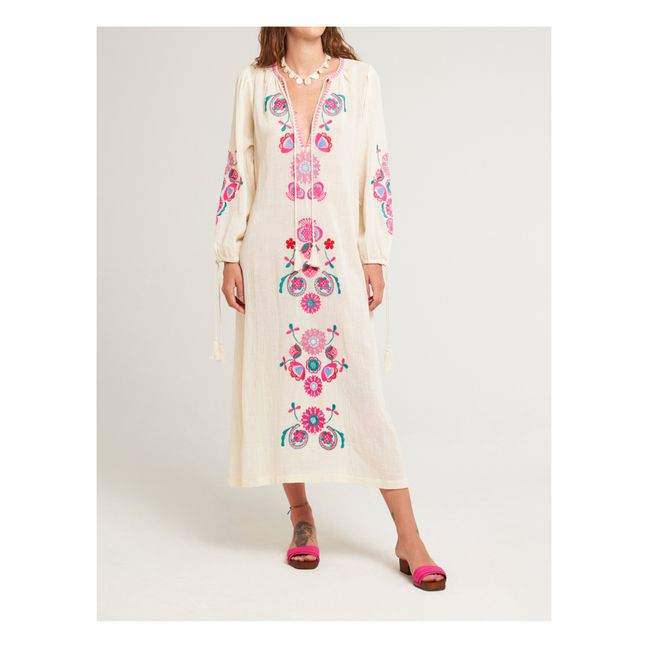 Magoo Midi Dress | Cream