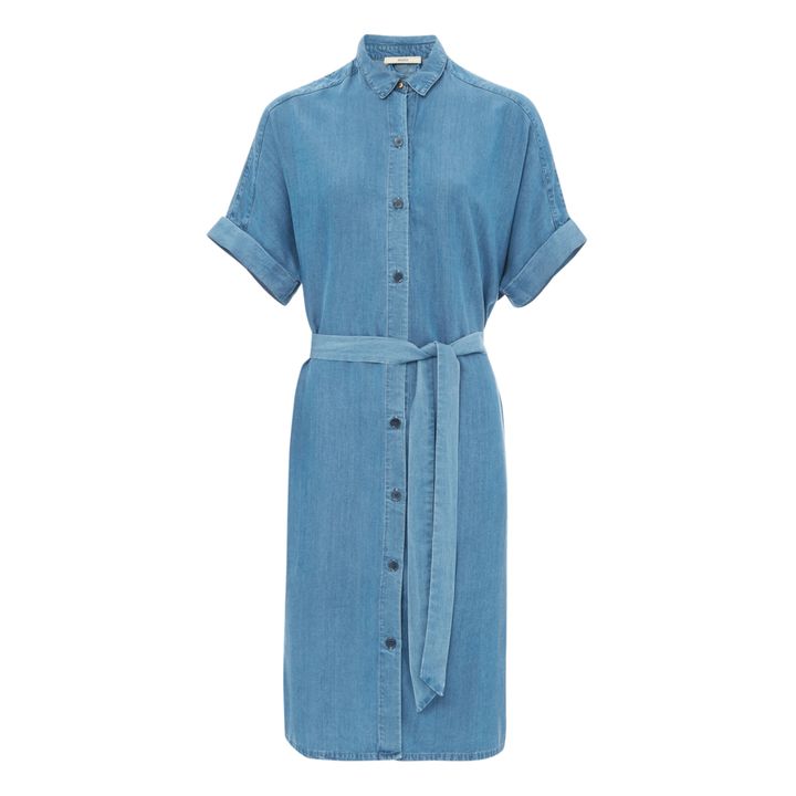Joy Shirt Dress | Azul- Imagen del producto n°0