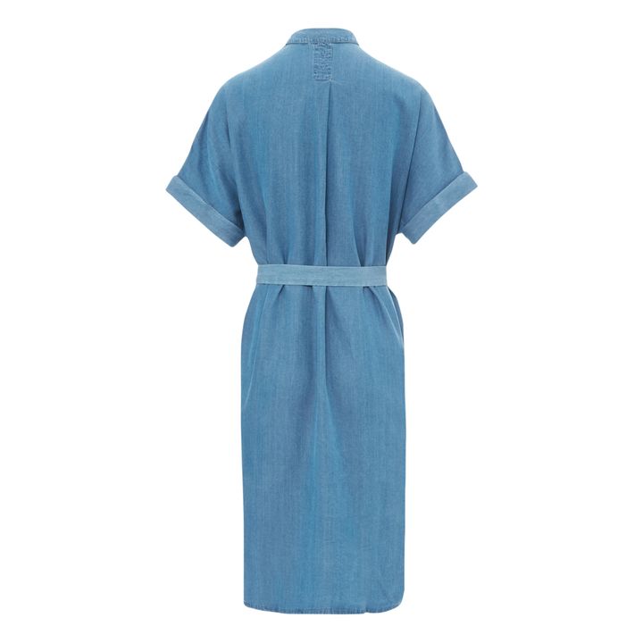 Joy Shirt Dress | Azul- Imagen del producto n°6