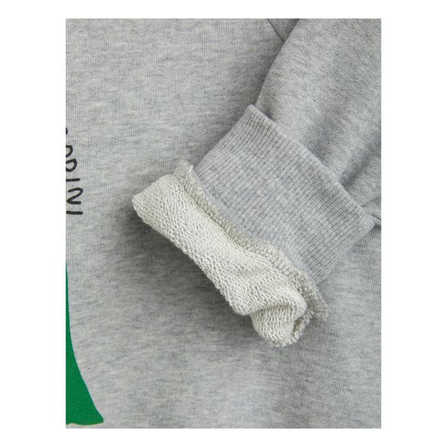 Pelican Organic Cotton Sweatshirt | Grau Meliert