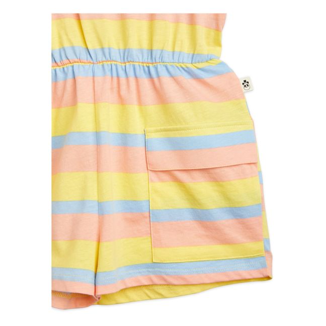 Combishort Coton Bio Pastel | Jaune pâle