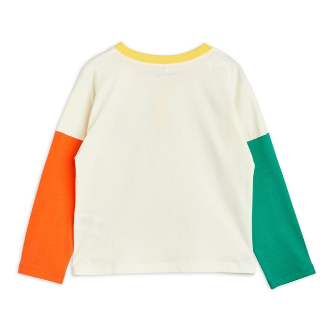T-Shirt  Manches Longues Coton Bio Pélican | Ecru