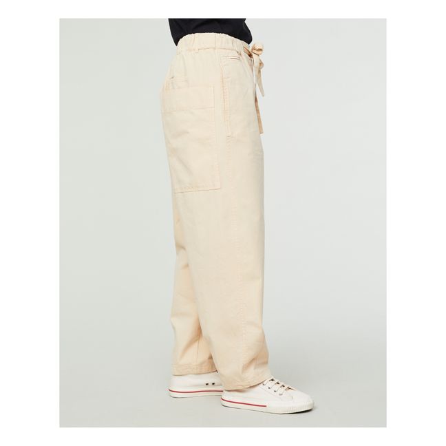Pantalon Pasha Lin et Coton | Beige