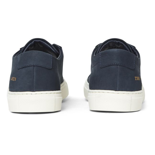 Achilles Low Nubuck Sneakers - Men's Collection | Blu marino