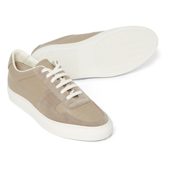 BBall Summer Duo Material Sneakers | Camel
