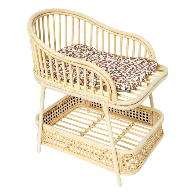 Rattan Changing Table for Orange Blossom Doll