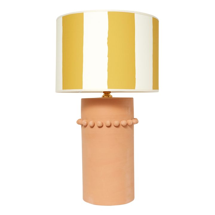 Lampada da terra, modello: Giselda, in terracotta | Ocra- Immagine del prodotto n°0