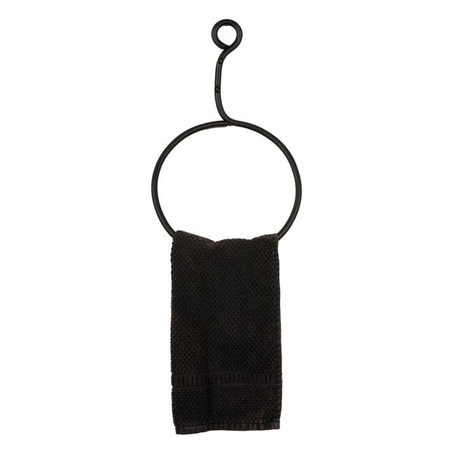 Porte-serviette | Negro