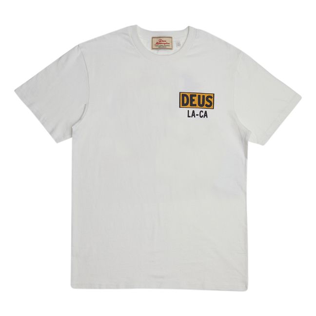 Super Stitious T-shirt | Blanco