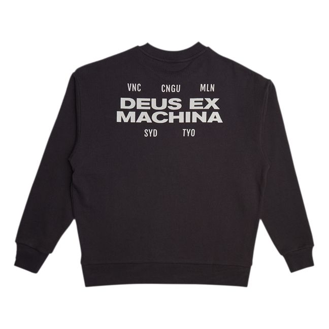Big Time Crew Sweatshirt | Charcoal grey