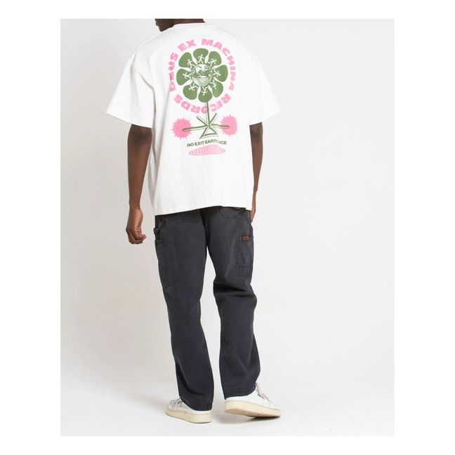 T-shirt Earth Dance | Blanc