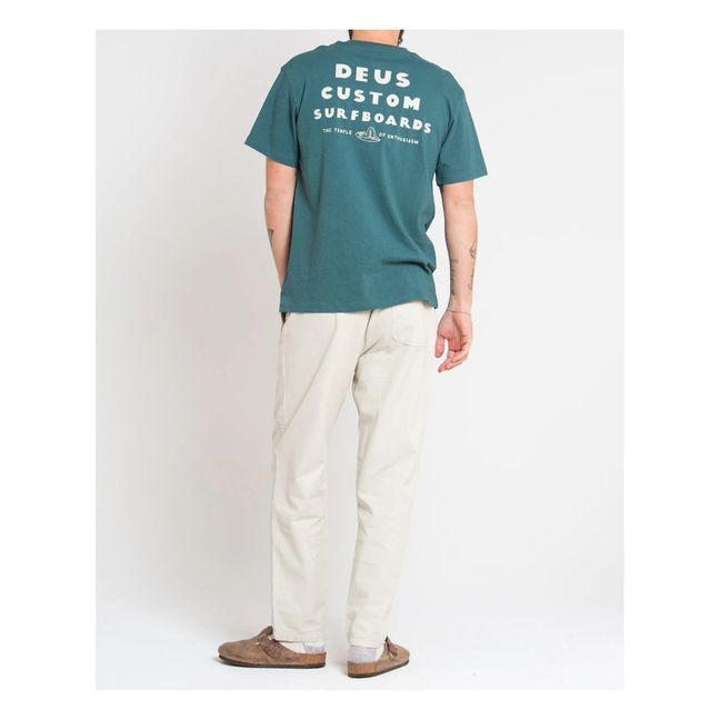 Layback T-shirt | Verde Jade