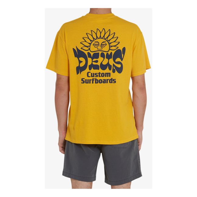 T-shirt Sleeping Sun | Gold