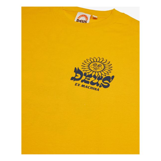 Sleeping Sun T-shirt | Gold