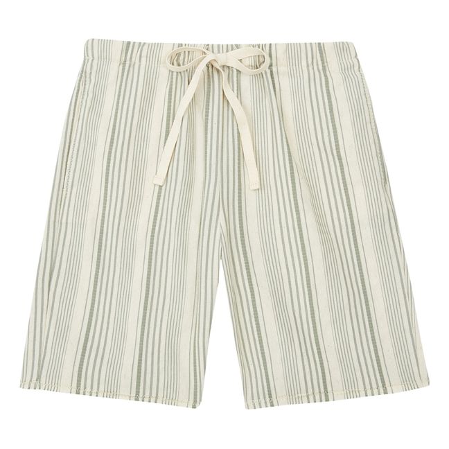 Striped Shorts | Grün