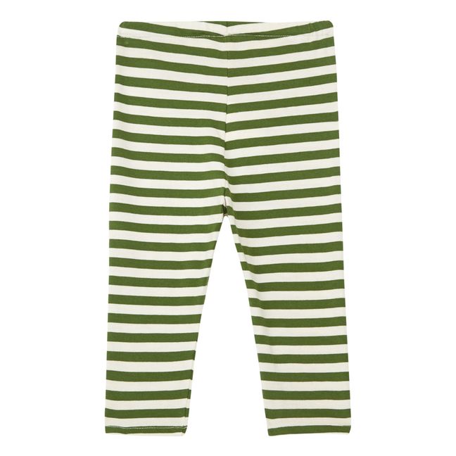Legging de rayas | Verde