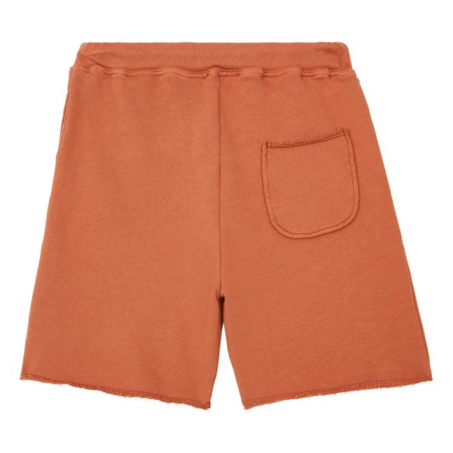 Fleece Shorts | Rust